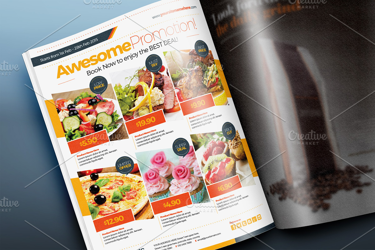 Multipurpose Product Promotion Flyer, a Flyer Template by KitCreativeStudio2 (Photo 2 of 5)