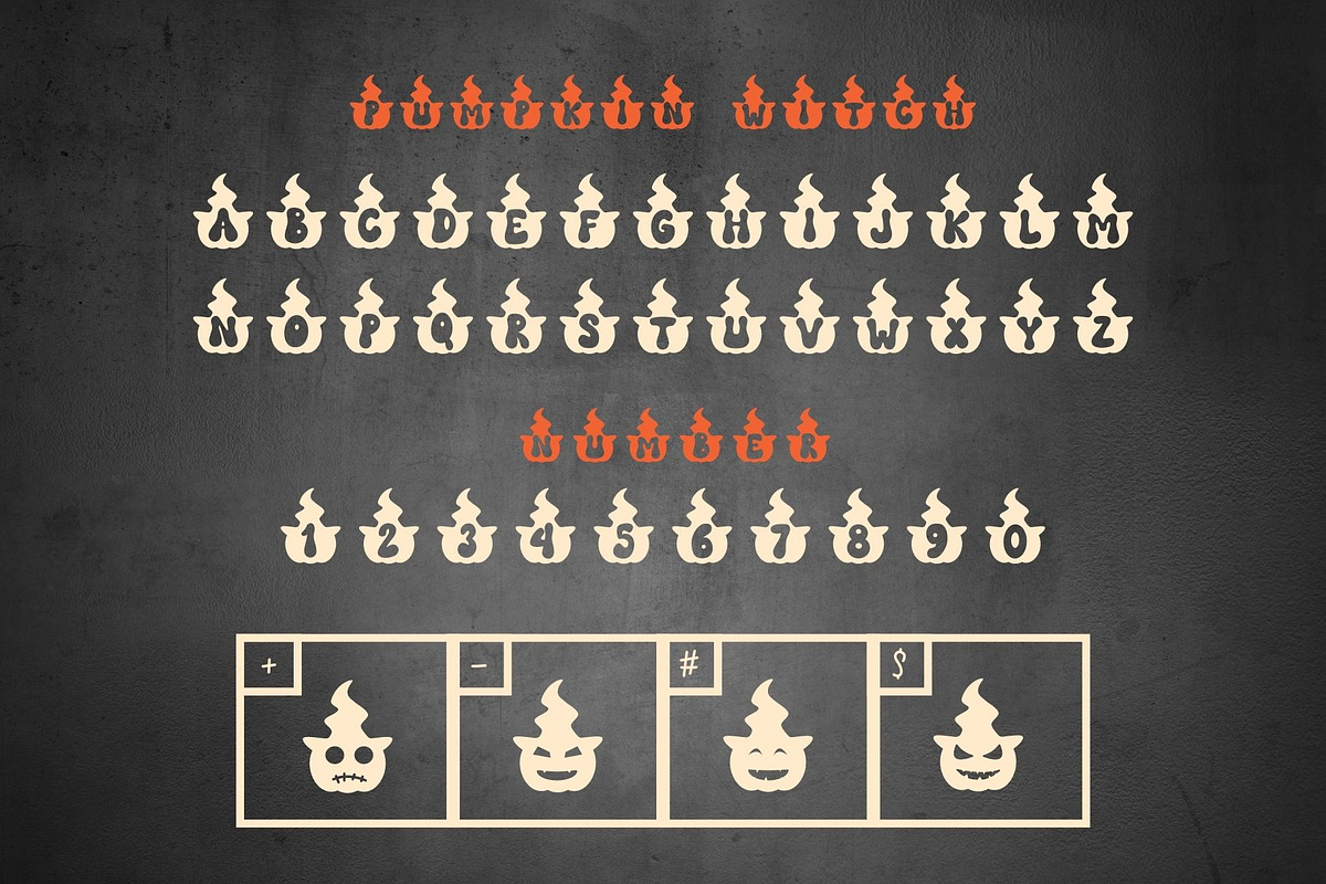 Pumpkin Party is a Halloween font, a Handwritten Font by Brown Cupple (Photo 7 of 10)