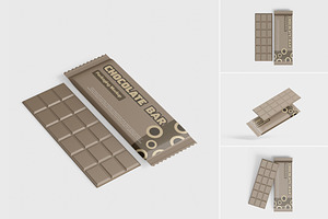 Chocolate Bar Mockup