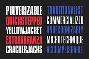 VT Showcard, a Sans Serif Font by VarsityType® (Thumbnail 4 of 6)