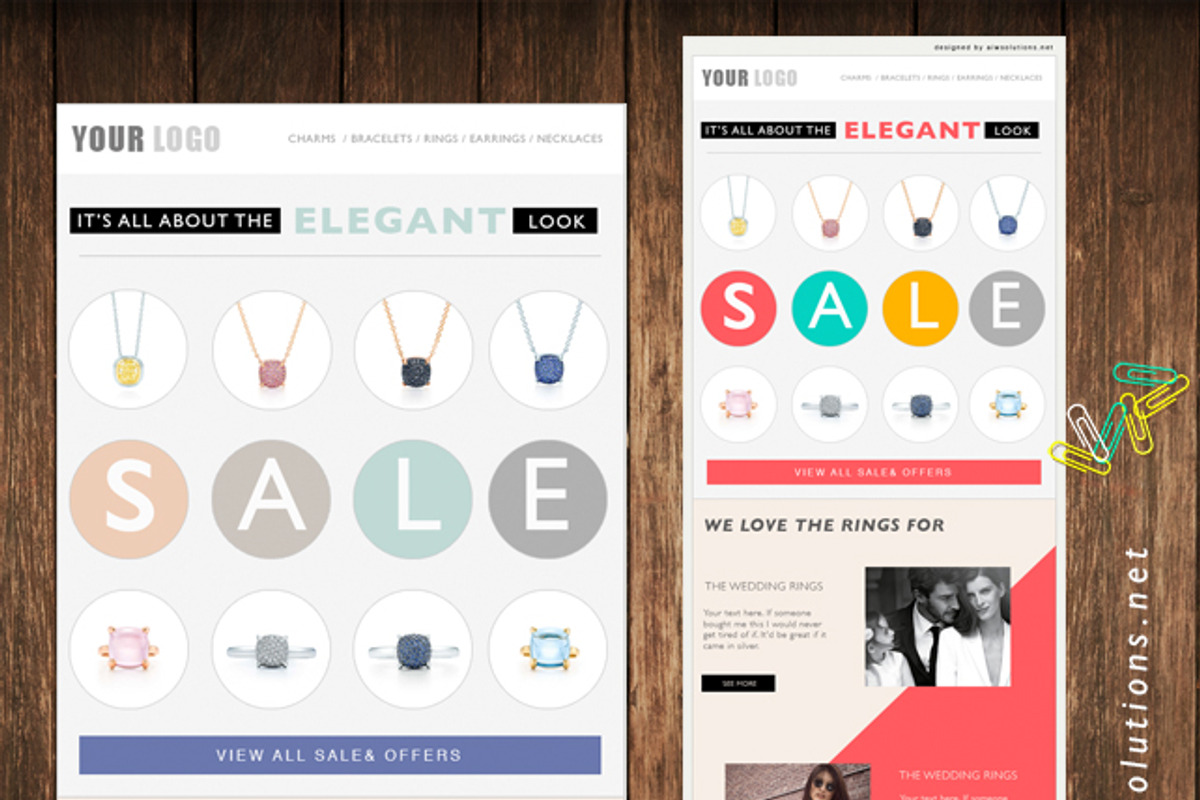 email template psd - id07, an Email Template by AIW SOLUTIONS (Photo 1 of 3)