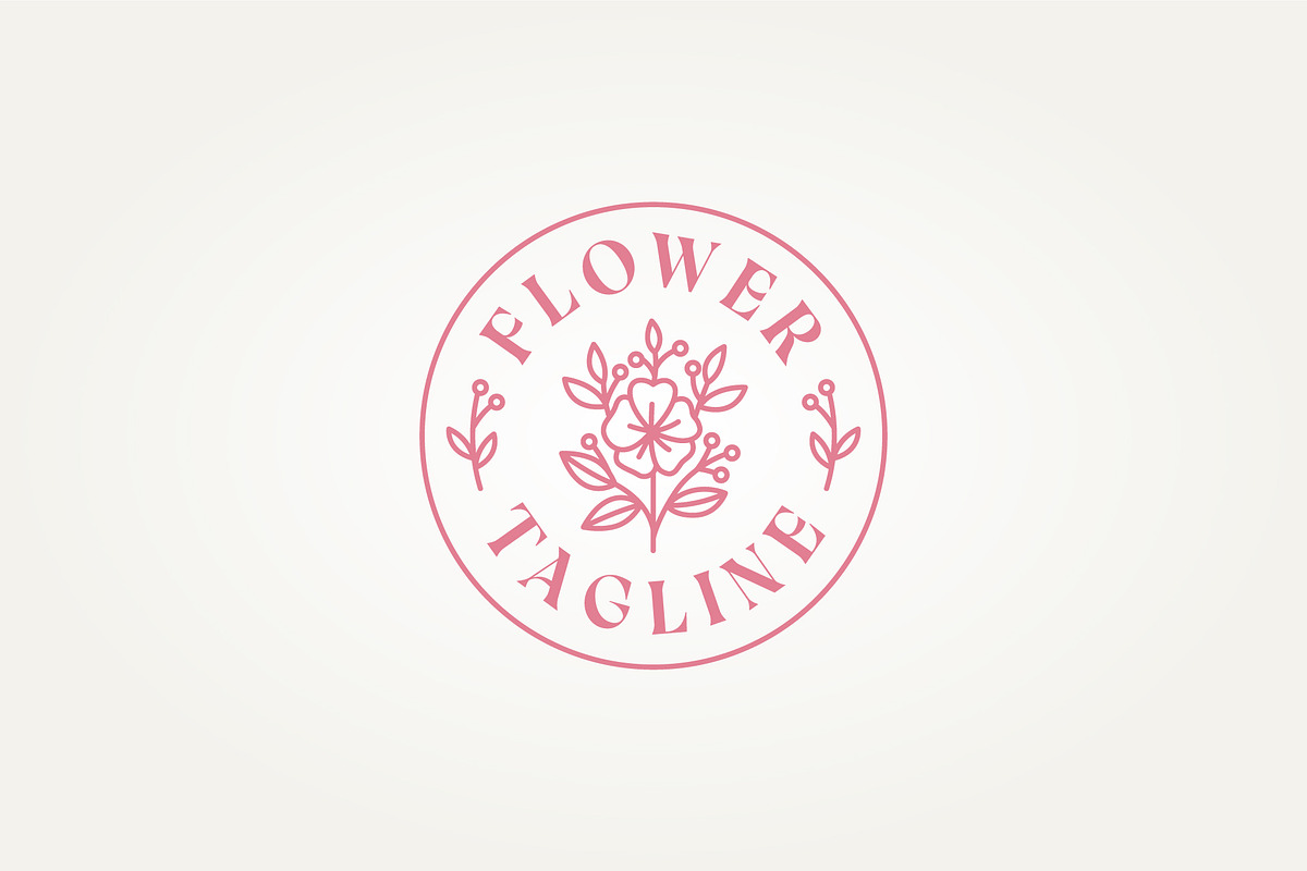 beauty botanical floral logo icon, a Branding & Logo Template by Blazybone (Photo 2 of 2)