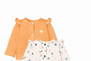 Baby Cardigan with Flounces Mock-up, a Hoody Mockup by Mocca Mockups Store (Thumbnail 9 of 18)