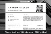 Resume/CV with Photo template, a Resume Template by The Career Lab (Thumbnail 1 of 10)