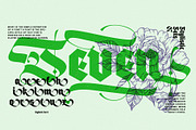 Black Brave Typeface, a Blackletter Font by alit design (Thumbnail 16 of 21)