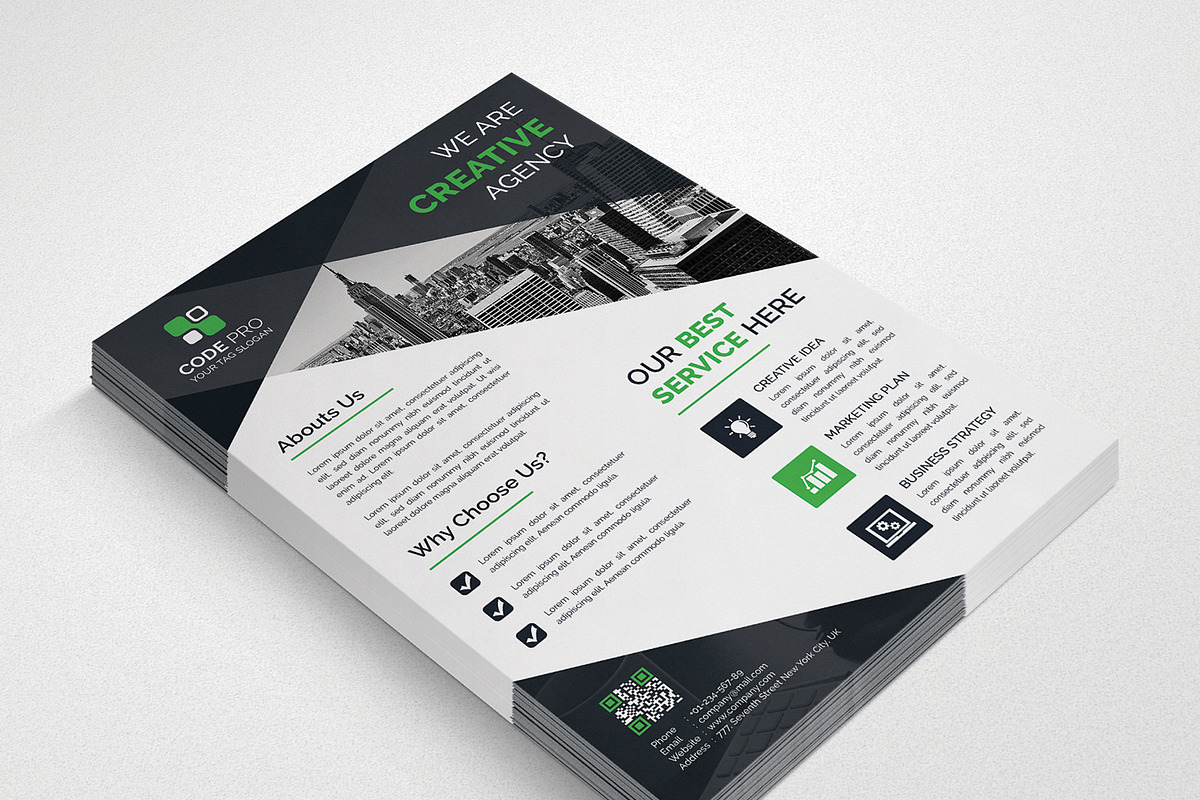 Flyer, a Flyer Template by pixelworkz (Photo 5 of 6)