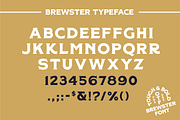 Brewster - Spurred Display Font, a Serif Font by Mahaffey Design Co.  (Thumbnail 2 of 3)