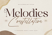 Melodies Constellation Font Duo, a Serif Font by Storytype Studio (Thumbnail 1 of 15)