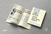 Yellow Startup Quarterly Report, a Brochure Template by Neermana (Thumbnail 1 of 10)