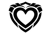 Heart Love Silhouette, an Object Graphic by Gfx_Store (Thumbnail 7 of 15)