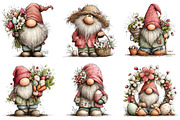Whimsical Easter Gnome Clipart, an Illustration by Dream Creation (Thumbnail 4 of 7)
