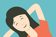 Woman in 6 gestures, a Healthcare Illustration by Smiley Creative (Thumbnail 2 of 7)
