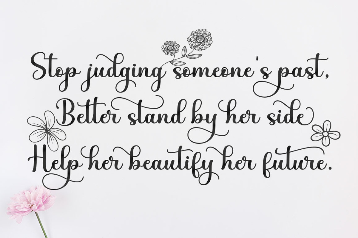 Stylish, a Script Font by Rotterlab Studio (Photo 3 of 8)