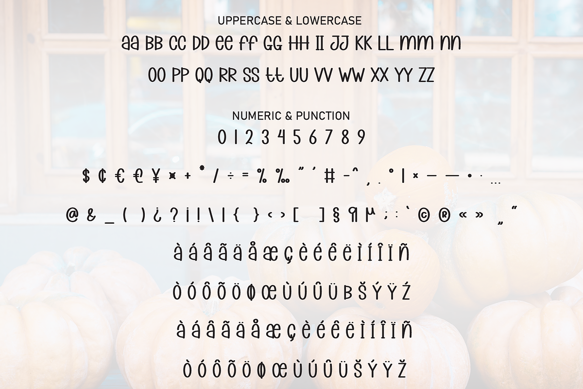 Pumpkin Farmhouse | Script Font, a Script Font by Scratchones (Photo 7 of 8)