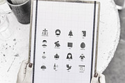 Christianity | 16 Flat Gradient Icon, an Outline Icon by Alex Blogoodf (Thumbnail 10 of 11)