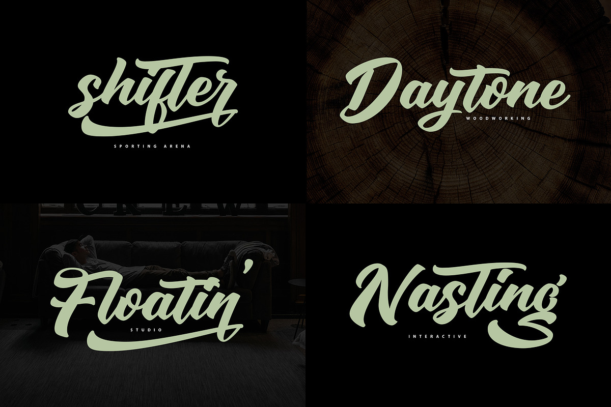 Sounding - Handlettering Script Font, a Script Font by Typefactoryco (Photo 4 of 9)