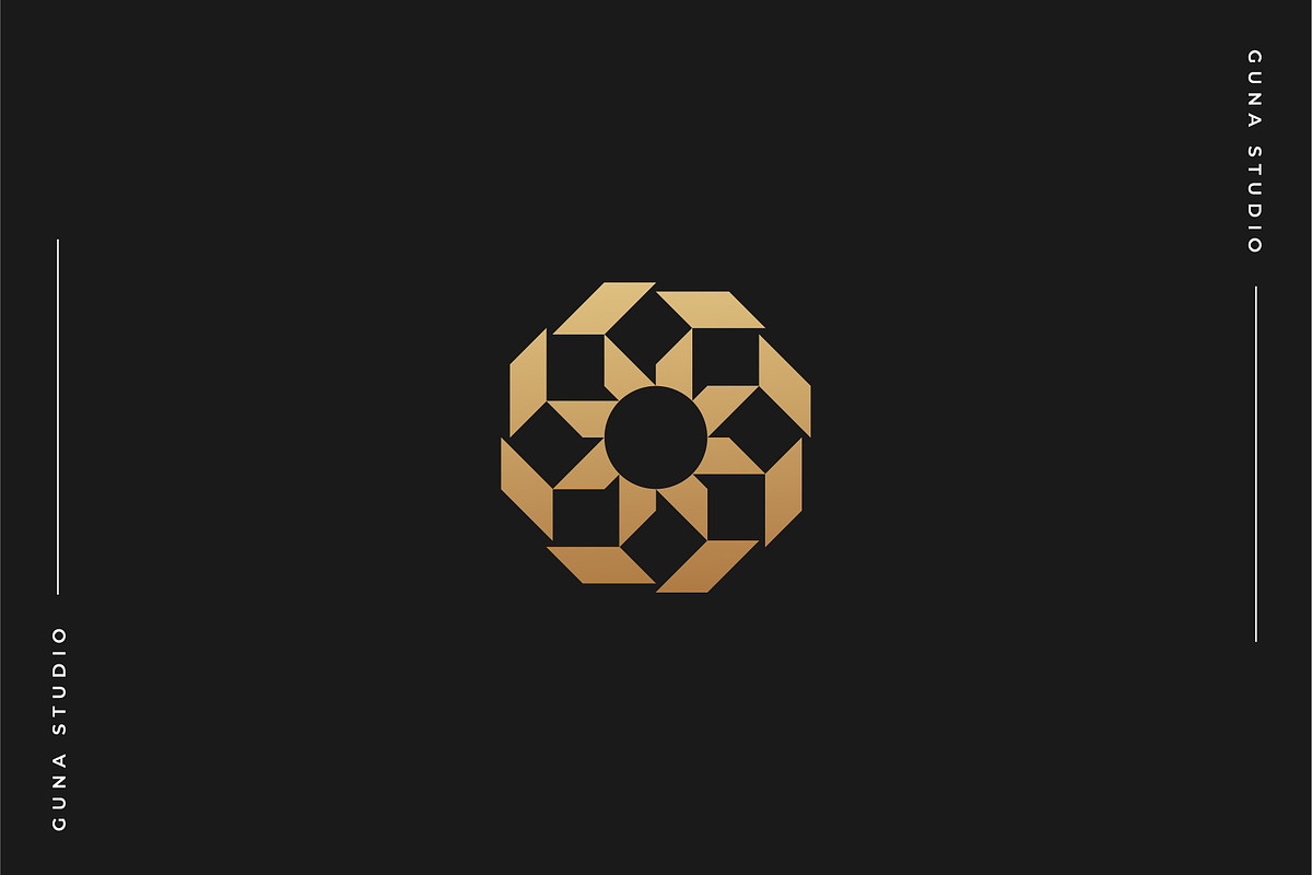 Abstract Flower - Logo Template, a Branding & Logo Template by Guna Studio (Photo 2 of 4)