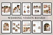 Wedding mood board Canva template, a Card Template by EvaTemplates (Thumbnail 2 of 8)