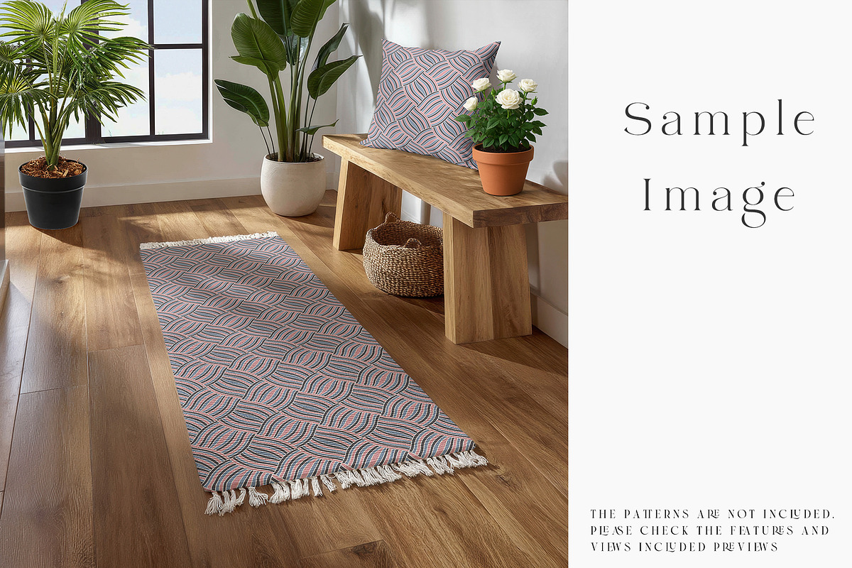 Rug Runner Mockups 22 Files, a Product Mockup by mock-ups (Photo 50 of 59)