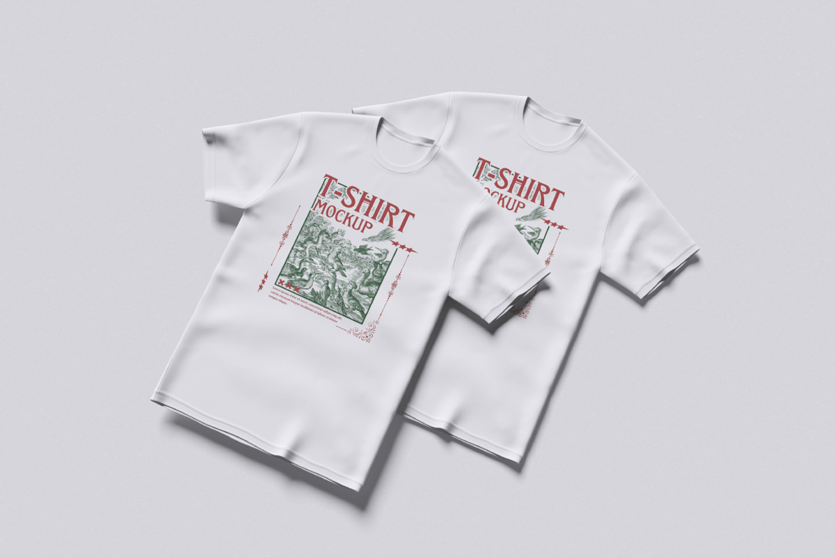T-Shirt Mockup Bundle Set, a Shirt Mockup by Rielismee (Photo 5 of 5)