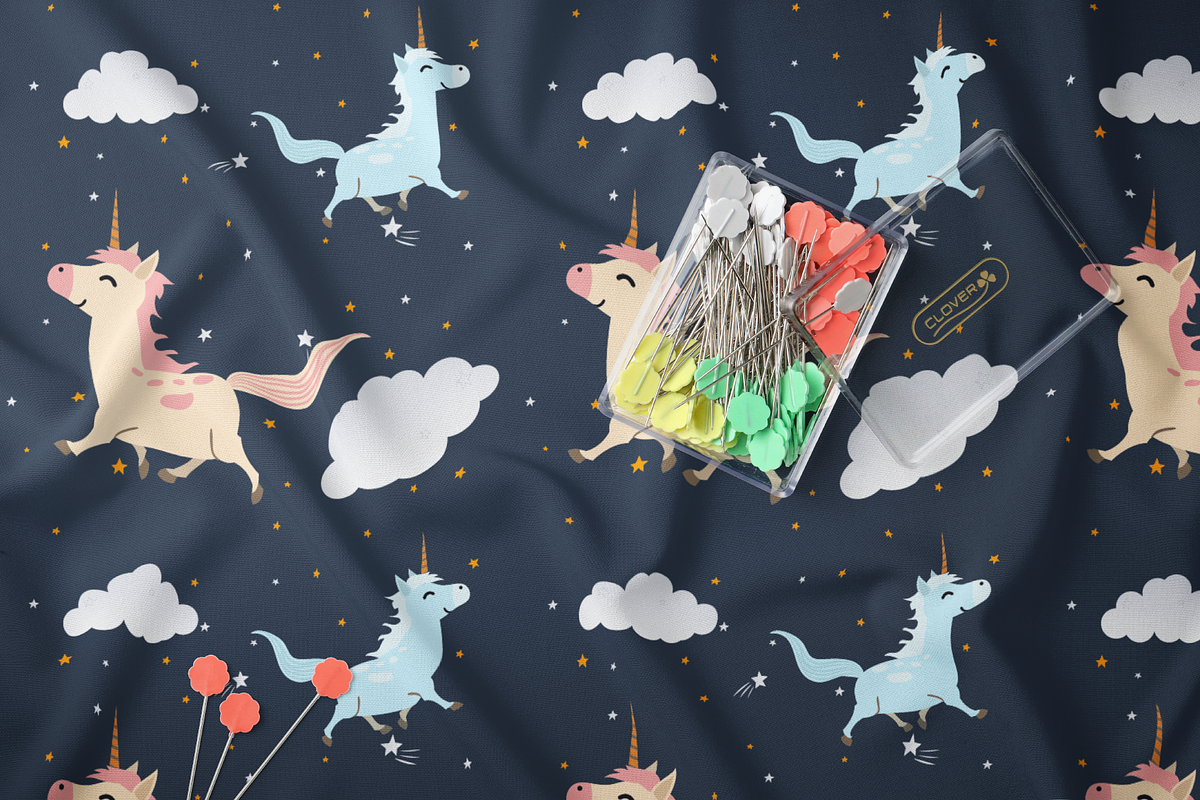 Legendary Unicorn Seamless Patterns, a Pattern Graphic by Dz Akali (Photo 7 of 7)