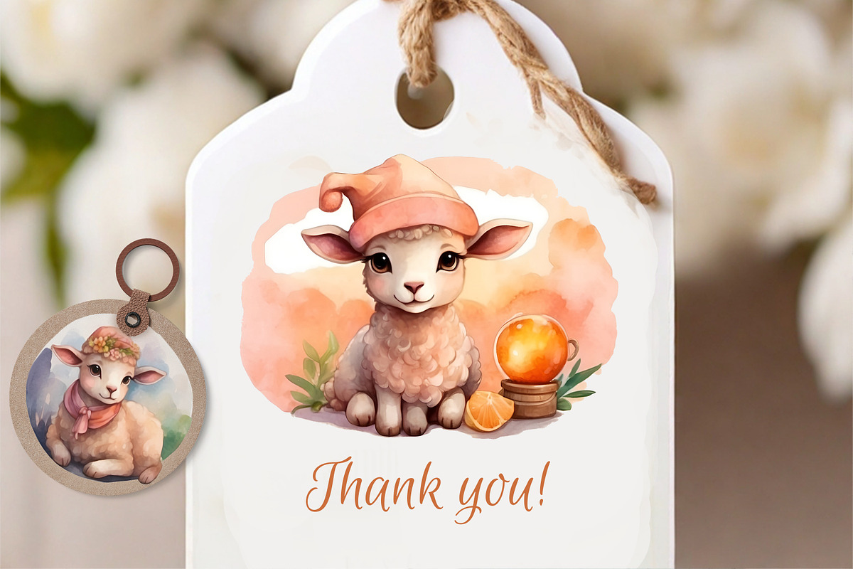 Magic farm babies png clipart, baby, an Object Graphic by Mrs.Swan_Design (Photo 3 of 8)