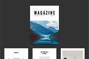 Digital Magazine Layout, a Magazine Template by tomsarraipodesign (Thumbnail 2 of 2)