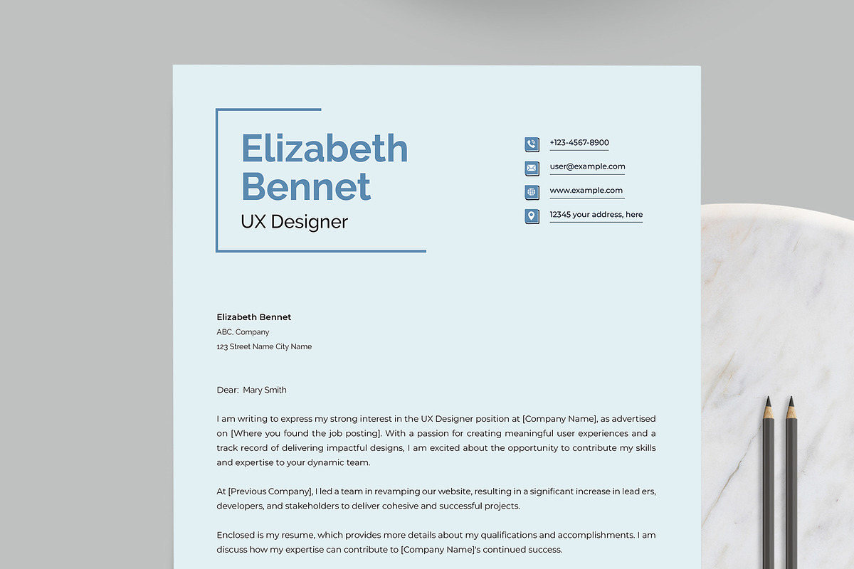 Resume Design Layout, a Resume Template by MightyDesign (Photo 2 of 8)