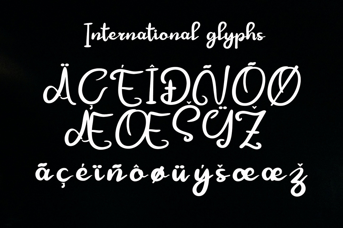 Festylia, a Script Font by Canden Meutuah (Photo 5 of 6)