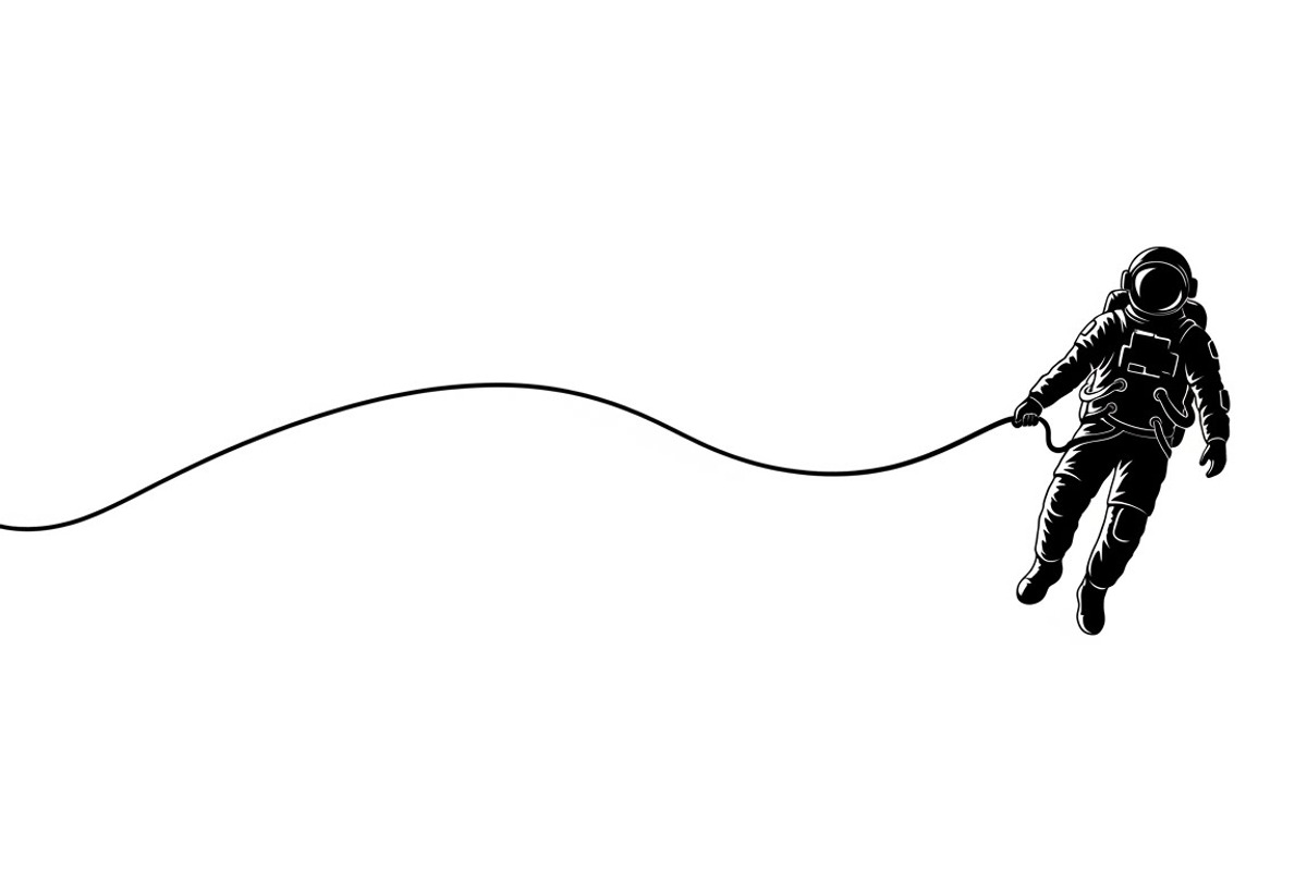 This vector astronaut artwork, an Illustration by Amazin_art (Photo 5 of 30)