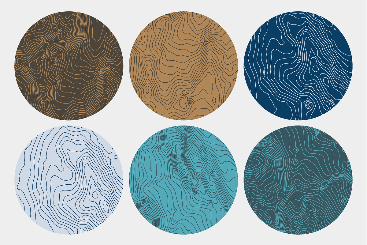 Contour Mapping III - Europe, a Texture Graphic by Hello Mart (Photo 14 of 14)