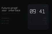 Mono Wire - Minimal Monospace Type, a Sans Serif Font by HipFonts (Thumbnail 6 of 26)