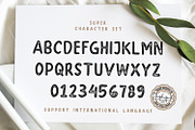 SUPER - A Handwritten Sans Serif, a Sans Serif Font by Graphicfresh (Thumbnail 6 of 7)