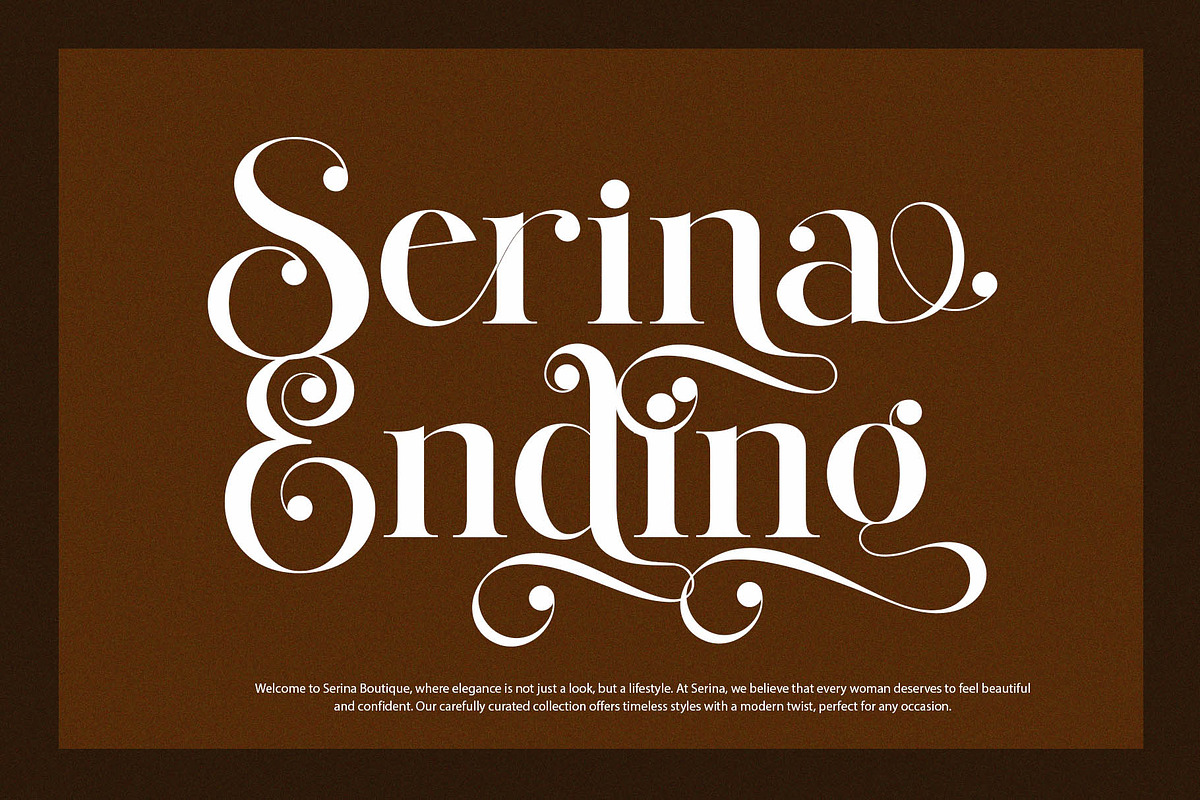 Qid Bronste Elegant Serif, a Serif Font by Perfectype (Photo 5 of 9)