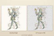 Vintage Flower Fairy Illustrations, a Decorative Illustration by Century Library (Thumbnail 10 of 10)