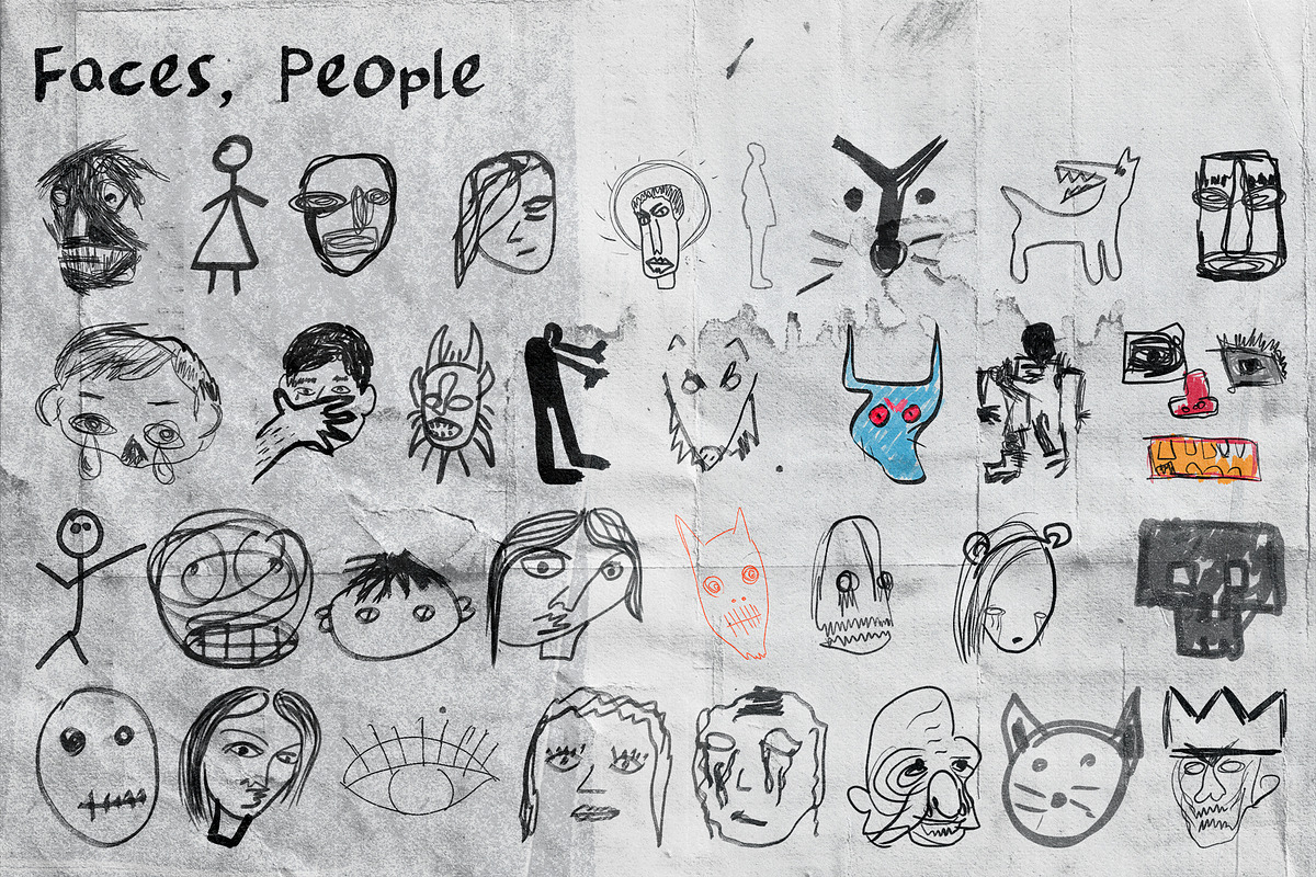 Anti-Drawings Vol.1, an Object Graphic by bbymedia.store (Photo 2 of 9)