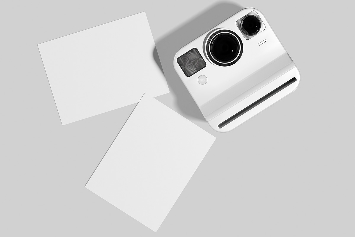 Polaroid Mockup, a Wearable Device Mockup by Permadi Creative (Photo 3 of 4)