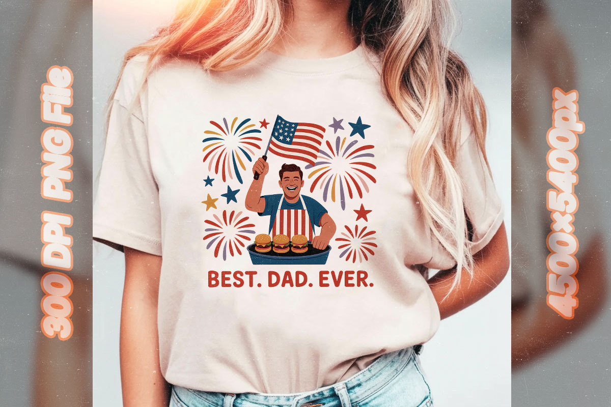 4th of July Father’s Day PNG Bundle, an Object Graphic by GlitterCraft (Photo 53 of 61)