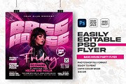 Base House Party Flyer Template, a Flyer Template by Shajib Shikder (Thumbnail 1 of 2)