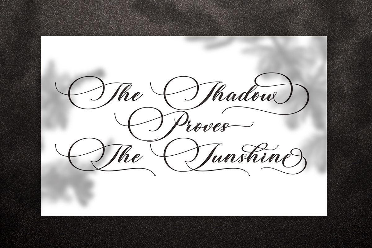 Auriga, a Script Font by Typehill (Photo 6 of 12)