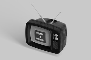 Vintage Tv Mockup Tv, Tv Mockup