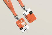 ID Card Mockup, a Product Mockup by mahremdesign (Thumbnail 5 of 5)