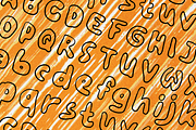 Hooey - Y2K Outline Handwritten, a Sans Serif Font by Dharmas Studio (Thumbnail 9 of 15)