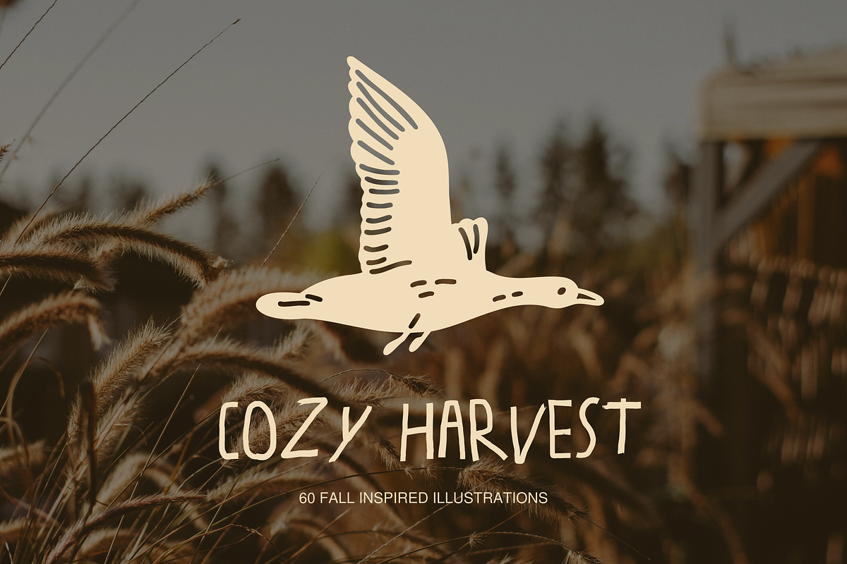 Cozy Harvest: 60 Fall Illustrations, a Seasonal Illustration by Veyla (Photo 1 of 10)
