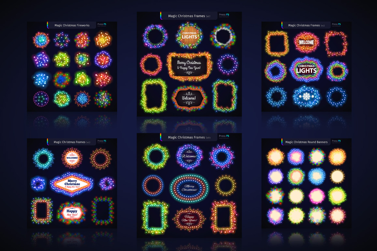 Magic Christmas Lights, a Brush Add-On by Voysla's Shop (Photo 4 of 14)