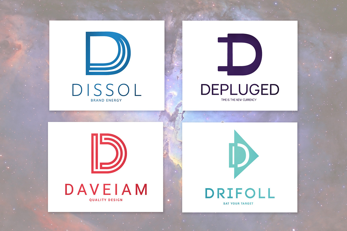 20 D Letter Alphabetic Logos, a Branding & Logo Template by AN Productions (Photo 4 of 9)
