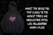 NEXRO - BLACK METAL TYPEFACE, a Blackletter Font by saintricchi (Thumbnail 5 of 5)