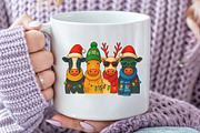 Cow Christmas PNG, an Illustration by Craft Nest (Thumbnail 5 of 6)