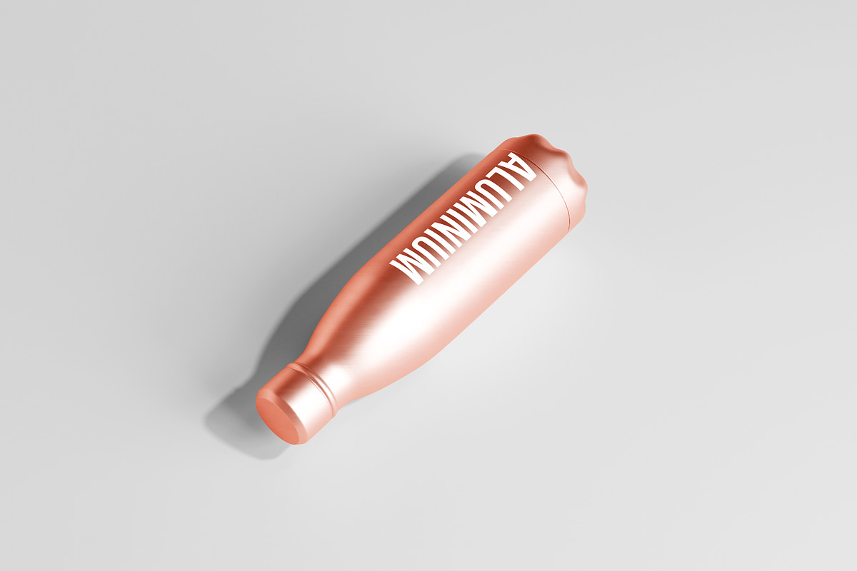 Aluminum Water Bottle Mockup Bundle, a Packaging Mockup by pmvch (Photo 31 of 51)