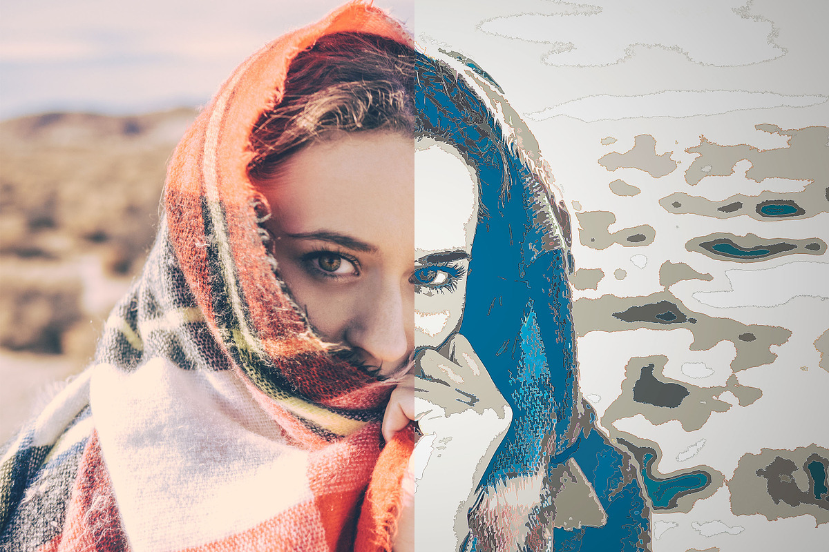 Minimal Selective Painted Effect preview 8